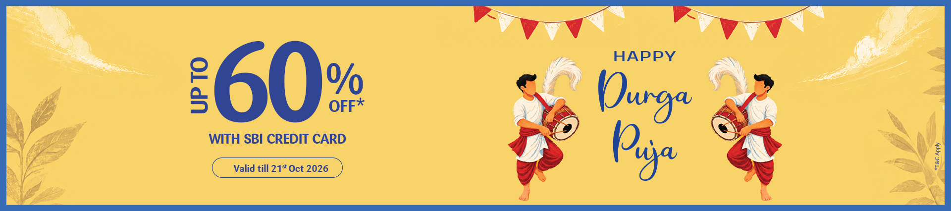 SBI Card Durga Puja Offers