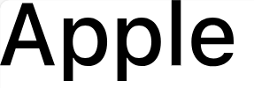 apple