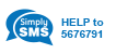 Simply SMS HELP to 5676791