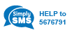 Simply SMS HELP to 5676791