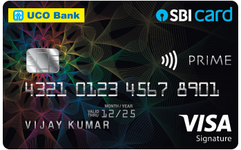 UCO Bank SBI Card PRIME