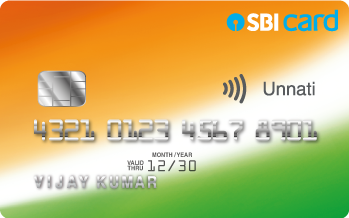 SBI Card Unnati
