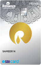 Reliance SBI Card PRIME