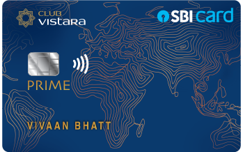 Club Vistara SBI Card PRIME