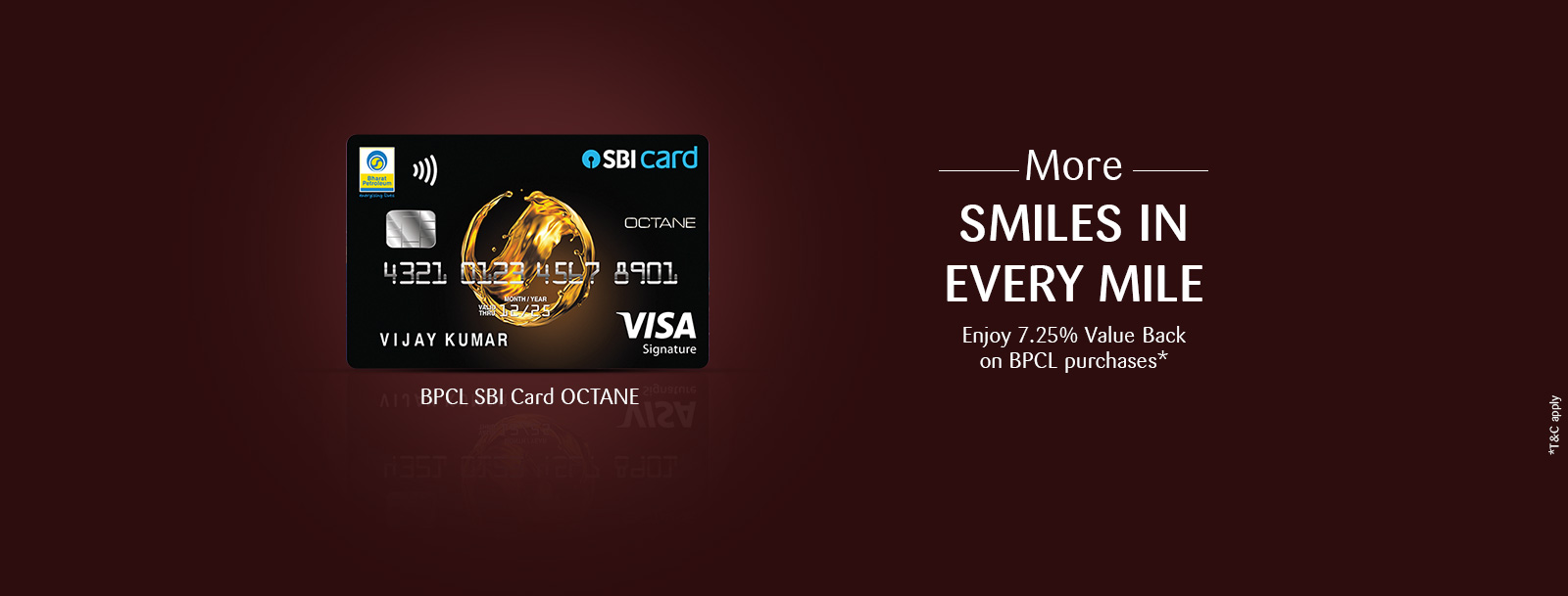 BPCL SBI Credit Card OCTANE - Fuel Credit Card - Apply Now