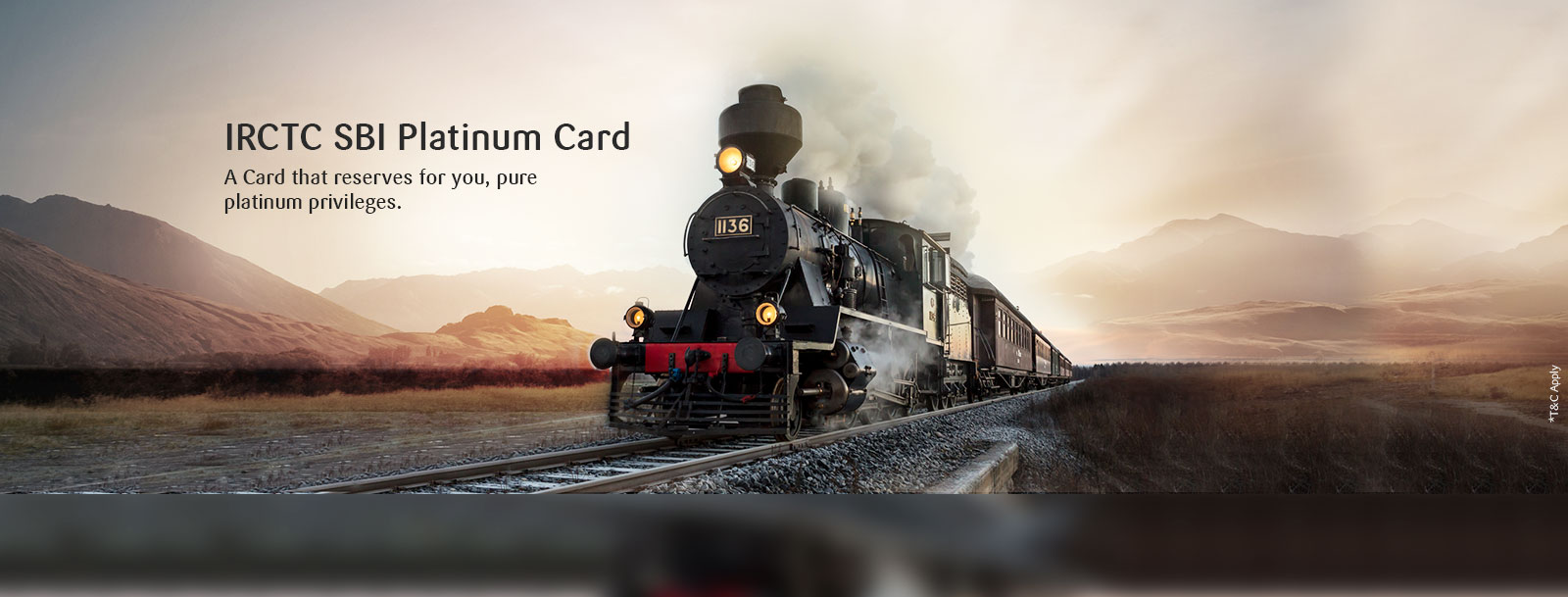 IRCTC SBI Platinum Card