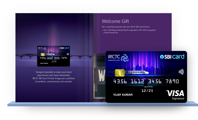 IRCTC SBI Card Premier