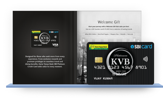 Karur Vysya Bank SBI Platinum Credit Card
