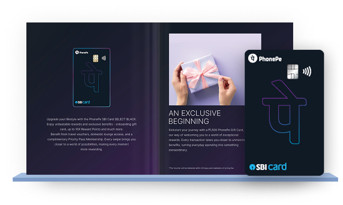 PhonePe SBI Card Select Black