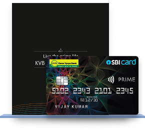 KVB SBI Card Prime