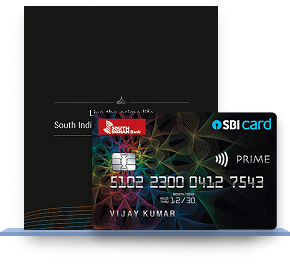 South Indian Bank SBI Card Prime