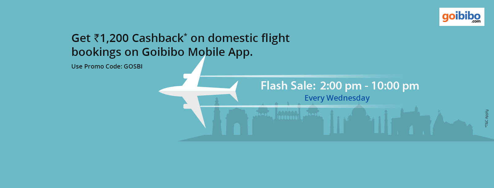 Goibibo promo code flight : October 2018 Store Deals