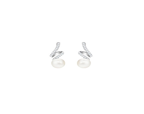 swarovski gabriella pearl earrings