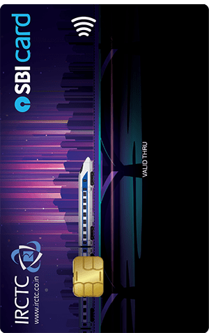 IRCTC SBI Card card art