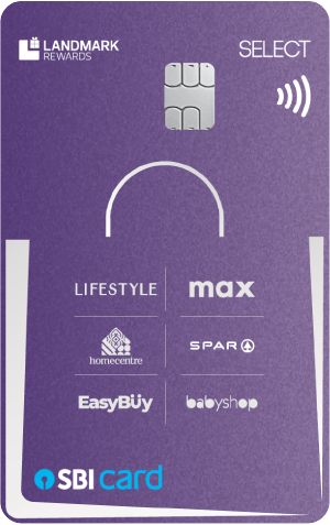 Landmark Rewards SBI Card SELECT