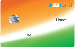 Sbi Unnati card